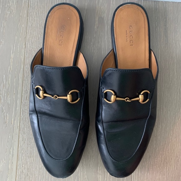 gucci women's princetown leather mules